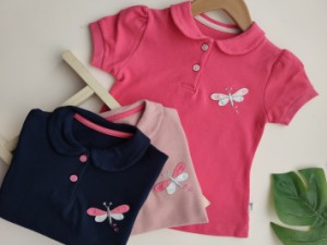 تیشرت جودون دخترانه طرح سنجاقک