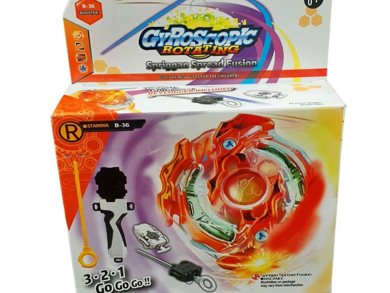 اسباب بازی فرفره انفجاری مدل GYROSCOPIC کد B_36
