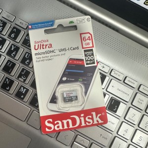 کارت حافظه 64GB microSDHC SanDisk Ultra UHS-I 100MB/s