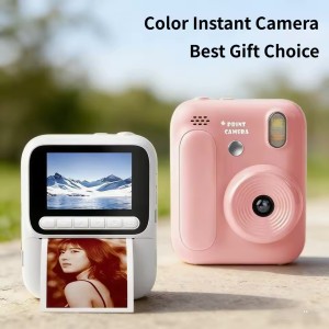 دوربین چاپ فوری کودک  مدل Mini Print Camera با نمایشگر ۲.۴ اینچی