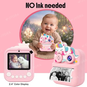 دوربین چاپ فوری کودک مدل Children’s Printing Camera با پرینتر حرارتی و بازی