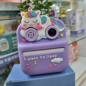 دوربین چاپ فوری کودک مدل Children’s Printing Camera با پرینتر حرارتی و بازی