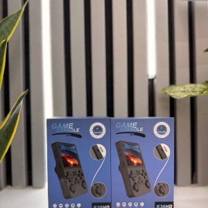 کنسول بازی دستی R36HD با صفحه نمایش 3.5 اینچی IPS، باتری 3000mAh و پشتیبانی از شبیه ساز بازی