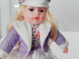 عروسک موزیکال سارا ( بنفش)