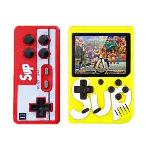 کنسول بازی    SUP GAME  مدل دسته دار _ رنگ زرد