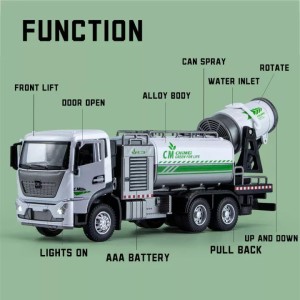 ماکت فلزی مه پاش Dust Spray Truck