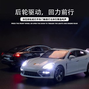 ماکت فلزی ماشین پورشه   Porsche Che Zhi -رنگ زرشکی