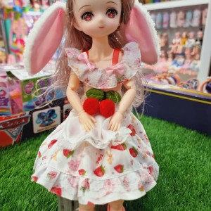 عروسک مفصلی چشم تیله ای/ عروسک BJD