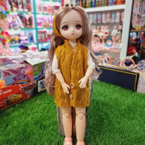 عروسک مفصلی چشم تیله ای/ عروسک BJD