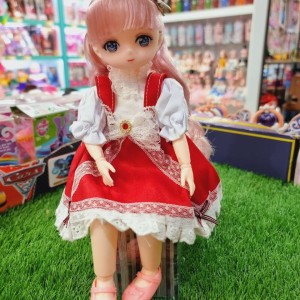 عروسک مفصلی چشم تیله ای/ عروسک BJD