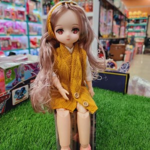 عروسک مفصلی چشم تیله ای/ عروسک BJD