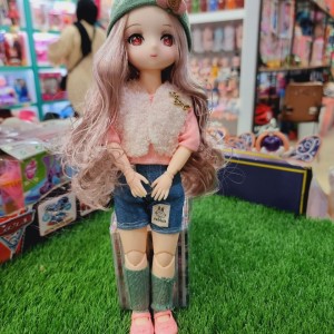 عروسک مفصلی چشم تیله ای/ عروسک BJD