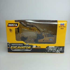 ماکت فلزی بیل مکانیکی راه سازی Huina 1810 مقیاس 1:60