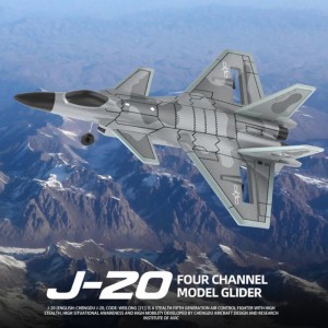 موشک کنترلی مدل j20 raptor پک دو باتری
