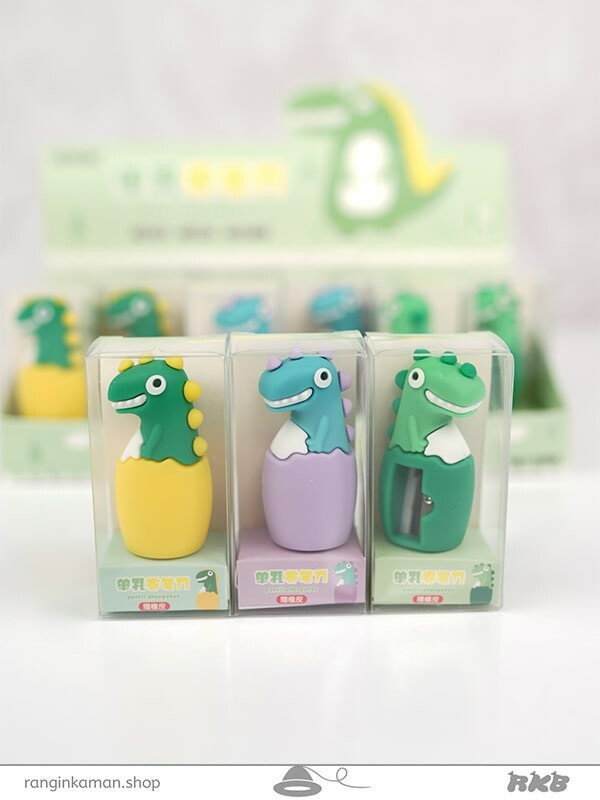 تراش سیلیکونی طرح دایناسور Silicone cutter with dinosaur design