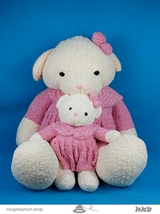 عروسک خرس رز رزی کدRosy bear doll 917