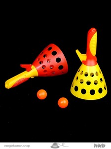اسباب بازی شوتبال بزرگ دوتایی Double large shooting toy