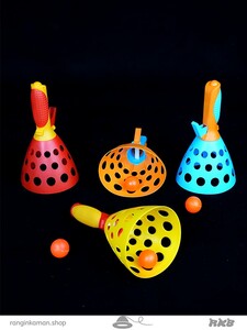 اسباب بازی شوتبال بزرگ دوتایی Double large shooting toy