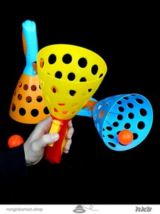 اسباب بازی شوتبال بزرگ دوتایی Double large shooting toy