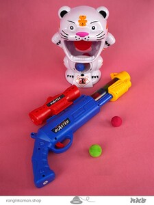 تفنگ بادی با هدف ببر Air rifle with tiger aim