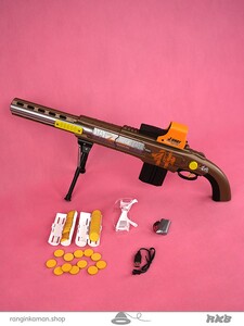 تفنگ دیسک پرتاب کن Throw a disc gun