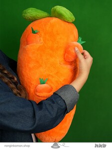 عروسک هویج جیب دار Carrot doll with pockets