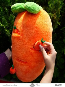 عروسک هویج جیب دار Carrot doll with pockets