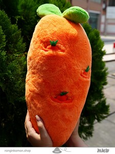 عروسک هویج جیب دار Carrot doll with pockets
