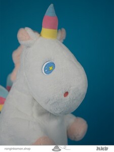 عروسک تک شاخ تپل 40 سانتی  Topal unicorn doll 40 cm