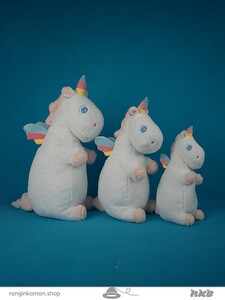 عروسک تک شاخ تپل 40 سانتی  Topal unicorn doll 40 cm