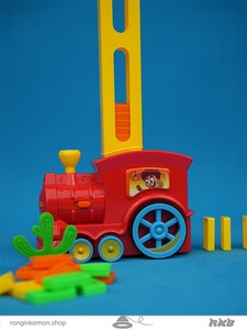 اسباب بازی قطار دومینو ساز  Domino train toy