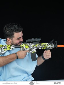 تفنگ شارژی رنگی Colored charge gun