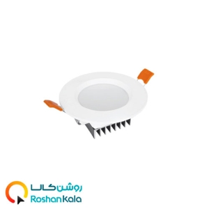 چراغ توکار سولاریس 9 وات دایره ای پارس شعاع توس
