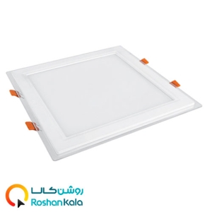 چراغ توکار گلاریس42 وات مربعی پارس شعاع توس
