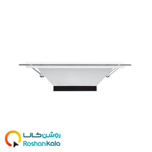 چراغ توکار گلاریس ۱۸ وات مربعی پارس شعاع توس