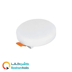 چراغ توکار فولایت 12 وات دایره ای پارس شعاع توس