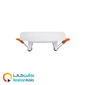 چراغ توکار فولایت ۱۲ وات دایره ای پارس شعاع توس