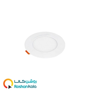 چراغ توکار اسلندر ۸ وات دایره ای پارس شعاع توس
