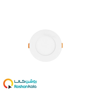 چراغ توکار اسلندر ۸ وات دایره ای پارس شعاع توس