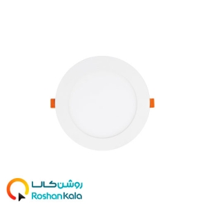 چراغ توکار اسلندر ۱۲ وات دایره ای پارس شعاع توس