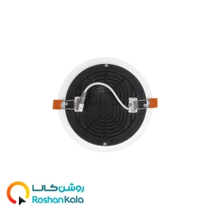 چراغ توکار اسلندر 12 وات دایره ای پارس شعاع توس