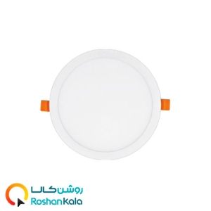 چراغ توکار اسلیم ۱۸ وات دایره ای پارس شعاع توس