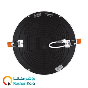 چراغ توکار اسلیم 24 وات دایره ای پارس شعاع توس