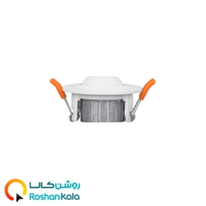 چراغ توکار چشمی متحرک۳ وات دایره ای پارس شعاع توس