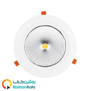 چراغ توکار هارمونیک ۸۰ وات دایره ای پارس شعاع توس