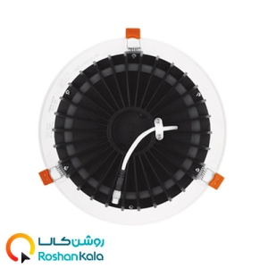 چراغ توکار هارمونیک ۸۰ وات دایره ای پارس شعاع توس