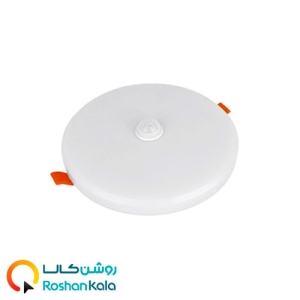 چراغ توکار فولایت سنسوریک 20 وات دایره ای پارس شعاع توس