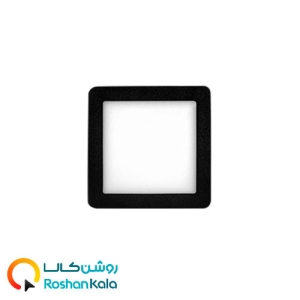 چراغ روکار رونا 20 وات (15ˣ15) بدنه مشکی پارس شعاع توس