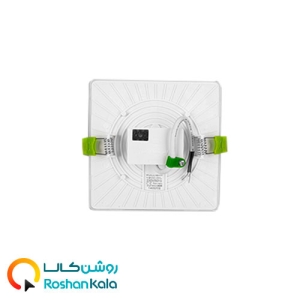 چراغ توکار فولایت ۱۲ وات مربعی پارس شعاع توس