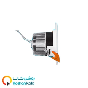 دیپلایت متحرک 7 وات دایره ای COB